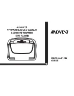 Advent ADVDLX9 Installation Manual preview