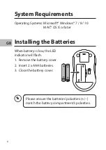 Предварительный просмотр 6 страницы Advent AWLMSL20 Instruction Manual