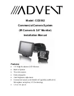 Advent CCS562 Installation Manual preview