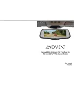 Advent RVM740 User Manual preview