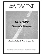 Advent UBTSW2 Owner'S Manual preview