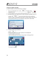 Предварительный просмотр 46 страницы Advent UV630I Operating Instructions Manual