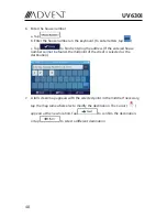 Предварительный просмотр 48 страницы Advent UV630I Operating Instructions Manual