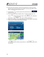 Предварительный просмотр 76 страницы Advent UV630I Operating Instructions Manual