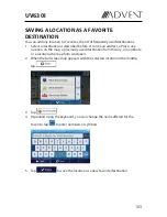 Предварительный просмотр 103 страницы Advent UV630I Operating Instructions Manual