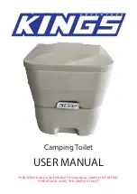 Preview for 1 page of Adventure Kings Camping Toilet User Manual