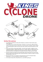 Adventure Kings CYCLONE DRONE Manual preview