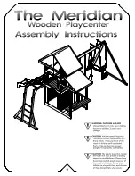 Предварительный просмотр 11 страницы Adventure Playsets The Meridian 65009 Owner'S Manual And Assembly Instructions