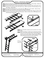 Предварительный просмотр 24 страницы Adventure Playsets The Meridian 65009 Owner'S Manual And Assembly Instructions