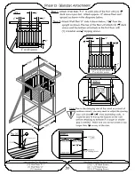 Предварительный просмотр 32 страницы Adventure Playsets The Meridian 65009 Owner'S Manual And Assembly Instructions