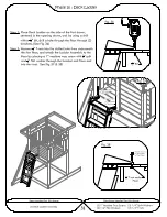 Предварительный просмотр 33 страницы Adventure Playsets The Meridian 65009 Owner'S Manual And Assembly Instructions