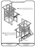 Предварительный просмотр 38 страницы Adventure Playsets The Meridian 65009 Owner'S Manual And Assembly Instructions