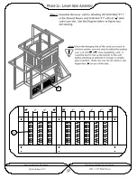 Предварительный просмотр 39 страницы Adventure Playsets The Meridian 65009 Owner'S Manual And Assembly Instructions