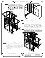 Предварительный просмотр 40 страницы Adventure Playsets The Meridian 65009 Owner'S Manual And Assembly Instructions