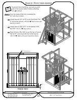 Предварительный просмотр 42 страницы Adventure Playsets The Meridian 65009 Owner'S Manual And Assembly Instructions