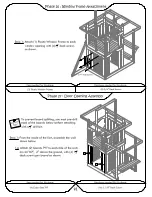 Предварительный просмотр 43 страницы Adventure Playsets The Meridian 65009 Owner'S Manual And Assembly Instructions