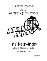 Adventure Playsets The Meridian Owner'S Manual And Assembly Instructions preview