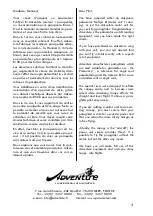 Preview for 3 page of Adventure Funflyer Bi User Manual