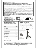 Preview for 2 page of Adventuridge 4 Person Air Tent Instruction Manual