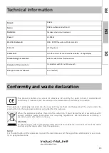 Preview for 23 page of Adventys Induc-NoLimit KNL16 User And Installation Manual