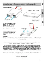 Preview for 29 page of Adventys INDUC-NOLIMIT KNL8 User And Installation Manual