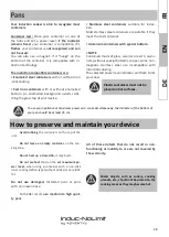 Preview for 38 page of Adventys INDUC-NOLIMIT KNL8 User And Installation Manual