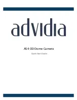 advidia A54 OD Quick Start Manual предпросмотр