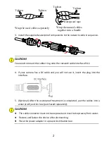 Предварительный просмотр 3 страницы advidia M-26-FW Quick Manual