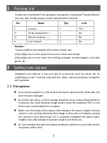 Предварительный просмотр 4 страницы advidia M-45-FW-V2 Quick Manual