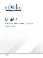 advidia M-46-F Quick Manual preview