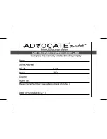 Предварительный просмотр 143 страницы Advocate Redi-Code+ BMB-EA001S User Manual