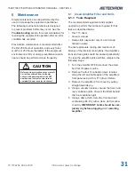 Preview for 33 page of AE Techron 7548 Operator'S Manual