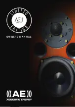 AE AE1 Classic LIMITED EDITION Owner'S Manual preview