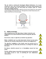 Предварительный просмотр 15 страницы AE WP2 - Instructions For Installation And Use Manual