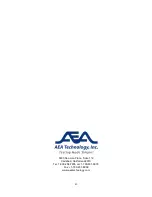 Preview for 51 page of AEA Technology Bravo EX2 Operation Manual