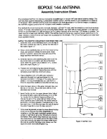 Предварительный просмотр 1 страницы AEA Isopole 144 Assembly Instruction Sheet