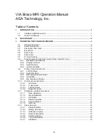 Preview for 3 page of AEA VIA Bravo MRI Operating Manual