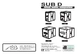 AEB SUB 05D User Manual предпросмотр