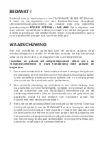 Preview for 2 page of AEB TRAVELMATE-AMBER Operating Instructions Manual