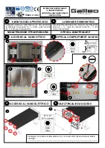 Preview for 4 page of AEC ILLUMINAZIONE GALILEO 1 Mounting And Maintenance Instruction