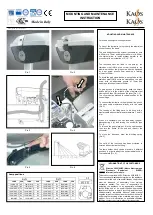 AEC ILLUMINAZIONE Kaos 1 Mounting And Maintenance Instructions preview