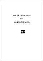 AEC GPWC70 Operating Instructions Manual preview