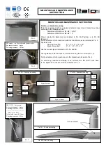 AEC ITALO2 Mounting And Maintenance Instruction предпросмотр