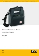 Предварительный просмотр 1 страницы Aeca PSHS 7 User'S And Installer'S Manual