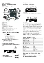 Предварительный просмотр 2 страницы Aeca PSHS 7 User'S And Installer'S Manual