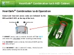 Preview for 2 page of AED Locator HeartSafe Quick Start Manual