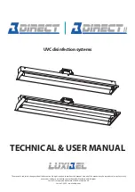 Preview for 1 page of AED LUXIBEL B DIRECT Technical  User'S Manual