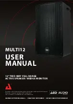 Preview for 1 page of AED MULTI12 User Manual