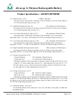 Preview for 6 page of AEenergy AE8867220PMHRE Product Specifications