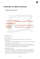 Preview for 23 page of AEEZO SKYLINE 13 User Manual